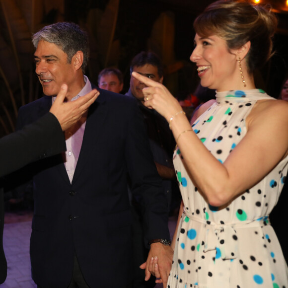 William Bonner é casado com a fisioterapeuta Natasha Dantas