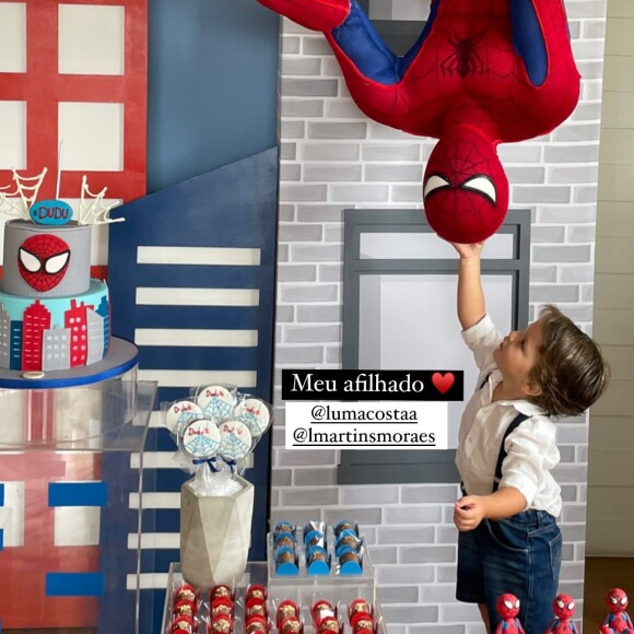 Veja detalhes de festa de filho de Luma Costa !