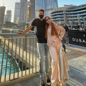 Maiara e Fernando Zor estão de férias em Dubai