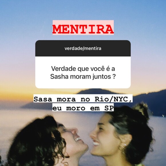 João Figueiredo responde pergunta sobre relacionamento com Sasha Meneghel