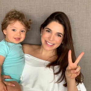 Sabrina Petraglia é mãe de Gael, de 1 ano