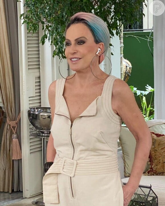 Ana Maria Braga repetiu roupa usada em 1999 ao estrear na Globo