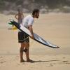 Paulinho chega surfou na Prainha na tarde desta quarta-feira (6)