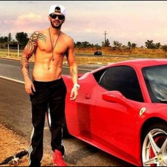 Gusttavo Lima tem uma Ferrari de 2 milhões de reais em sua coleção de carros