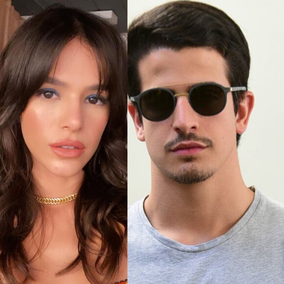 Enzo Celulari deixou um 'te amo' no Instagram de Bruna Marquezine