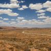 O deserto australiano em que estão sendo feitas as filmagens