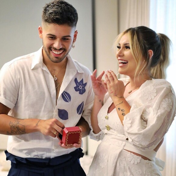 Virginia Fonseca e Zé Felipe esperam a primeira filha, Maria Alice