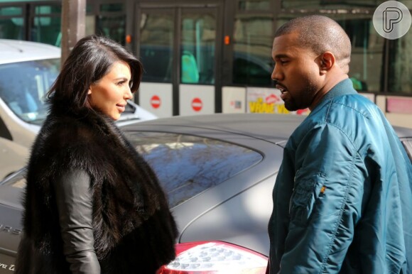 Kim Kardashian e Kanye West esperam o primeiro filho