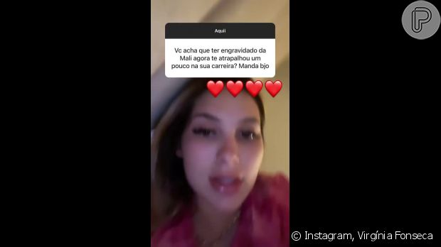 Virgínia Fonseca fala sobre gravidez atrapalhar ou não carreira: 'Nunca'