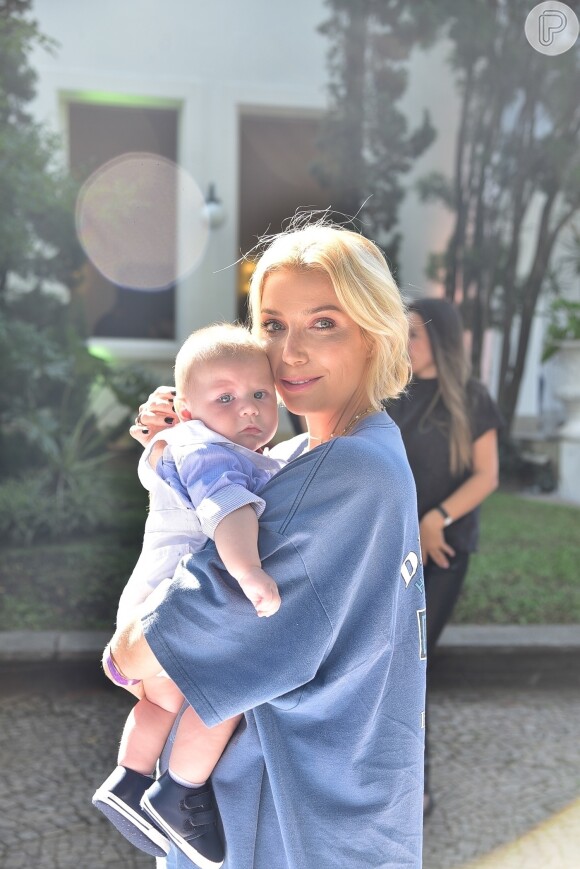 Luiza Possi, grávida pela segunda vez, é mãe de Lucca, de quase 2 anos
