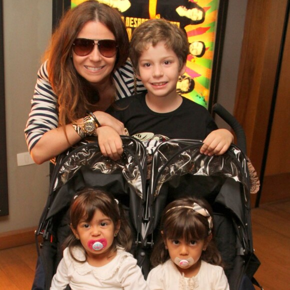 Pietro é o filho mais velho de Giovanna Antonelli: ela também é mãe das gêmeas Sofia e Antonia