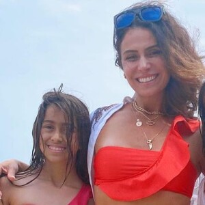 Giovanna Antonelli também é mãe das gêmeas Antonia e Sofia, de 10 anos