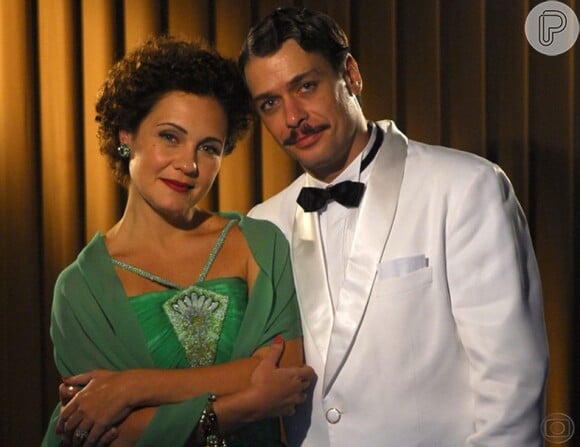 Os atores Adriana Esteves e Fábio Assunção protagonizaram a minissérie 'Dalva & Herivelto, uma Canção de Amor'