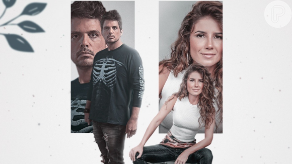Marcus Menna e Paula Fernandes juntos na capa do single 'Amor em Excesso'
