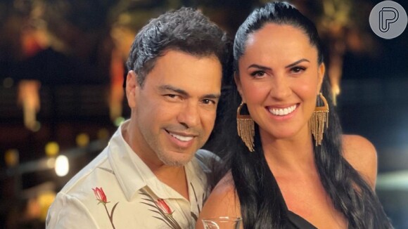 Graciele Lacerda e Zezé Di Camargo ficam noivos, em 12 de junho de 2021