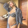 O tamanho da barriga de gravidez de Lorena Improta impressionou a web