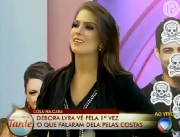 Débora Lyra comentou namoro com Marlos Cruz: 'A gente se entendia pelo olhar'
