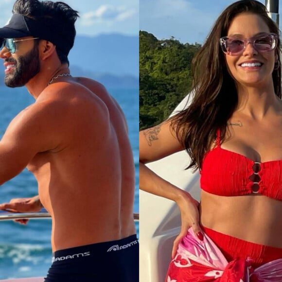 Gusttavo Lima posta foto de sunga e Andressa Suita admite ter feito o clique: 'Fotógrafa'