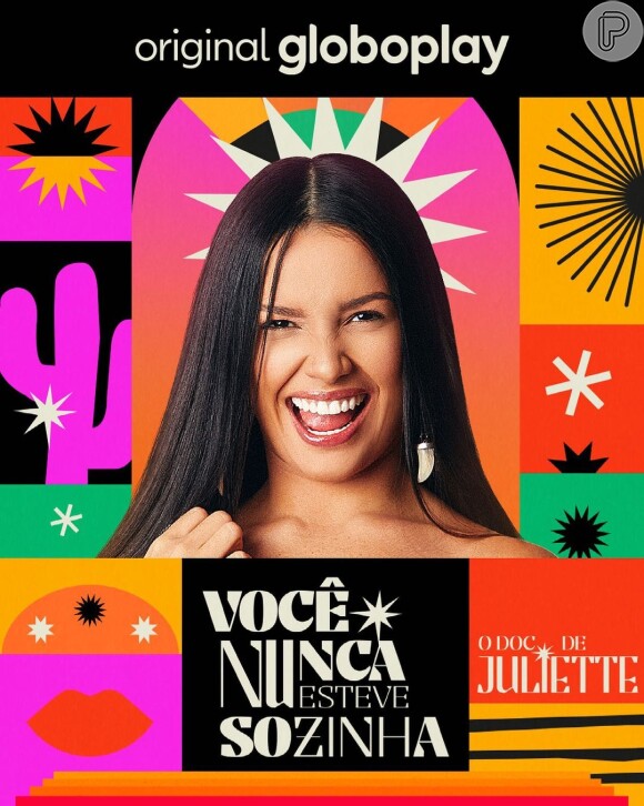 Globo divulga chamada do documentário sobre Juliette que será lançado no Globoplay nesta terça-feira, 29 de junho de 2021