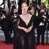 Marina Ruy Barbosa apostou em um look preto longo para evento de filme em Cannes