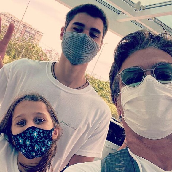 Fábio Assunção tem relação aberta com os filhos e revelou que fala sobre tudo