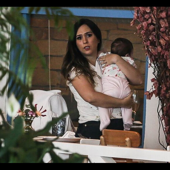 Tatá Werneck chegou a simular um aeroporto e um helicóptero para fazer a filha comer