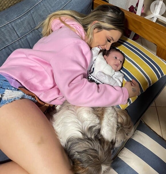 Virgínia Fonseca é mãe da pequena Maria Alice, 1 mês