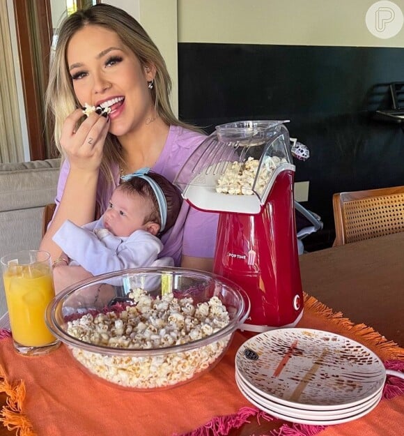 Virgínia Fonseca também está fazendo dieta para voltar ao corpo pré-gravidez da primeira fiha, Maria Alice