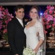 Repórter Vesgo e Gabriela Baptista se casam em São Paulo, em 21 de novembro de 2014