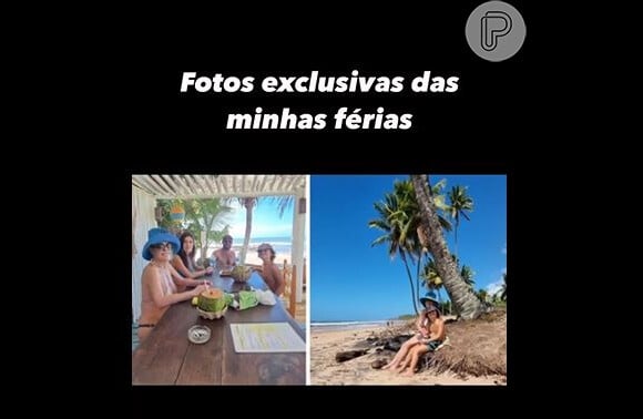Corpo de Ana Maria Braga ganha elogios em nova foto de biquíni durante as férias