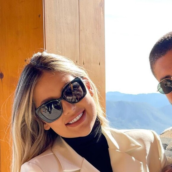 Virgínia e Zé Felipe são pais de Maria Alice, de dois meses