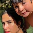 Jéssica Costa, de 'A Fazenda 2021', é mãe de Noah, 4 anos, fruto do casamento com Sandro Pedroso