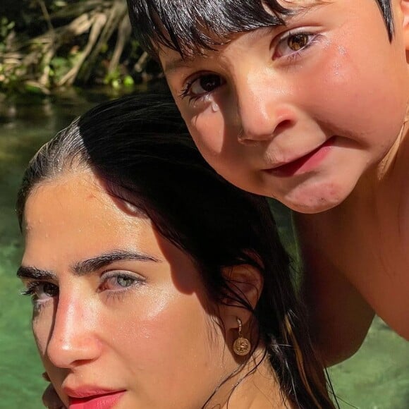 Jéssica Costa, de 'A Fazenda 2021', é mãe de Noah, 4 anos, fruto do casamento com Sandro Pedroso