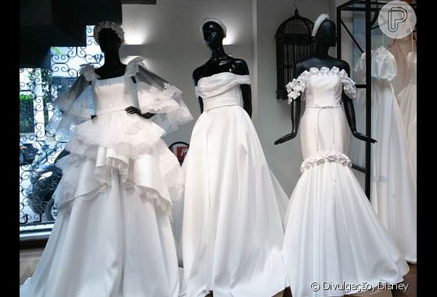 Vestidos de noiva da coleção assinada por Lucas Altieri