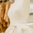 Detalhes de vestido em coleção de noivas da Disney