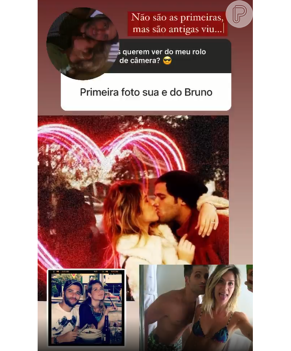 Giovanna Ewbank mostrou fotos raras do início do namoro, em 2009, e casamento em 2010 com Bruno Gagliasso
