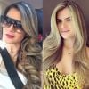 Mirella Santos clareou os longos cabelos e exibiu a mudança nas redes sociais