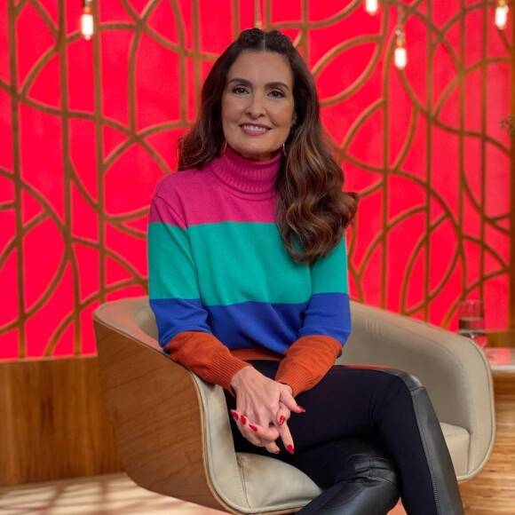 Fátima Bernardes ficou afastada do 'Encontro' por dois dias após sentir um mal-estar