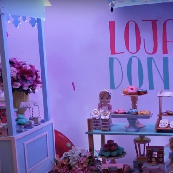 Vários itens da decoração eram comestíveis