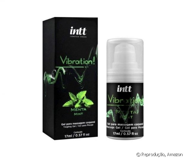 Gel excitante extra forte sabor menta, Intt