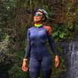 Luana Mariá gosta de andar de bicicleta e visitar cachoeiras