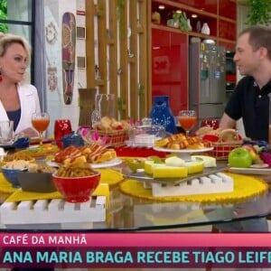 Tiago Leifert contou para Ana Maria Braga o que o motivou a buscar outros caminhos