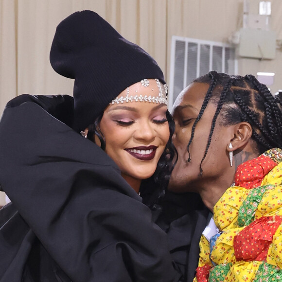 MET Gala 2021: Rihanna e o rapper A$AP Rocky estavam na maior sintonia