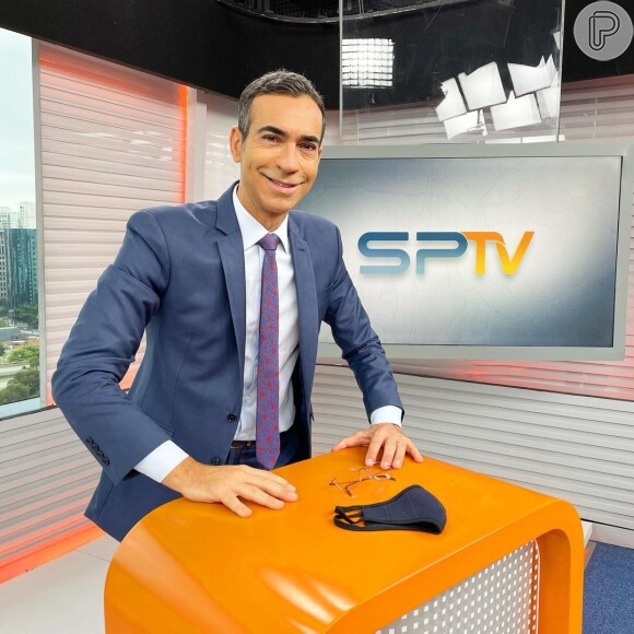 Atualmente, Cesar Tralli comanda o 'SPTV'