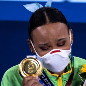 Rebeca Andrade já tinha ganhado ouro nas Olimpíadas
