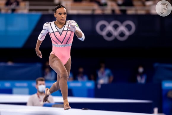 Rebeca Andrade ganhou outro pelo salto sobre o cavalo nas Olimpíadas