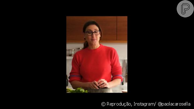 Paola Carosella e Jason Lowe têm um programa de culinária no YouTube
