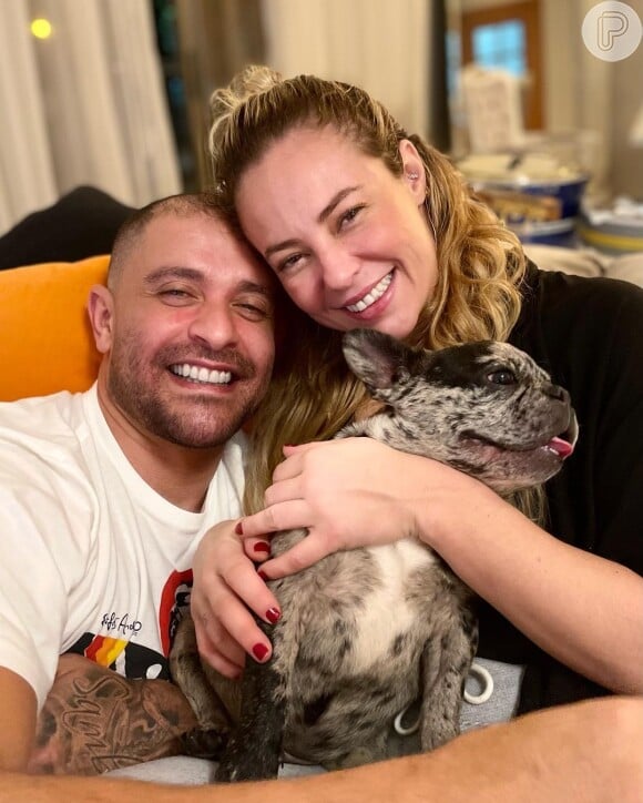 Paolla Oliveira mostrou o novo pet dela e de Diogo Nogueira nas redes sociais