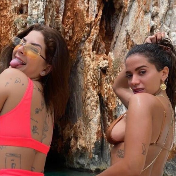 O desentendimento entre Anitta e Lary Bottino aconteceu durante férias na Europa