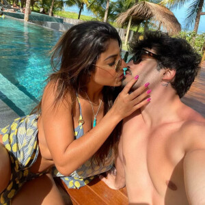 Hariany Almeida e José Victor Pires estão juntos há dois meses